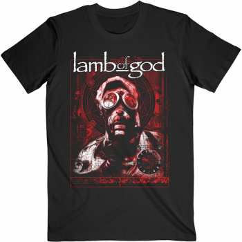 Merch Lamb Of God: Póló Gas Masks Waves 