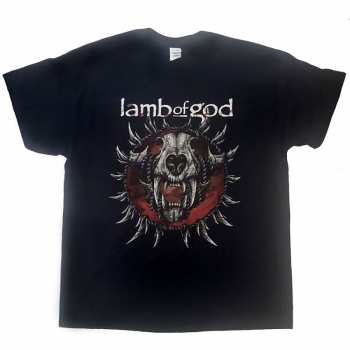 Merch Lamb Of God: Póló Radial 