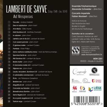 CD Ensemble Polyharmonique: Ad Vesperas