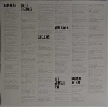 LP Lana Del Rey: Born To Die