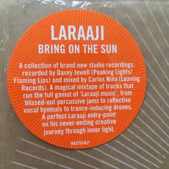 2LP Laraaji: Bring On The Sun LTD