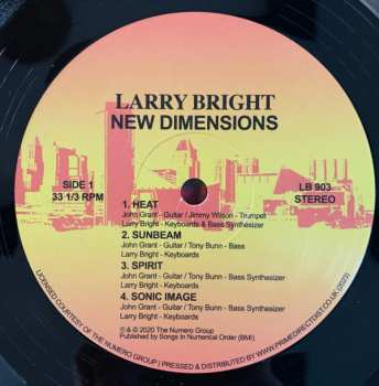 LP Larry Bright: New Dimensions