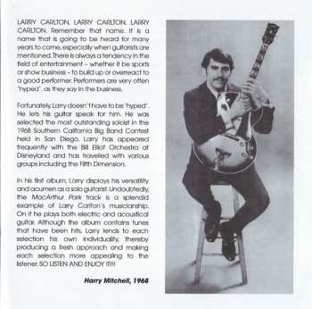 CD Larry Carlton: Singing / Playing