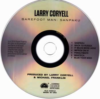 CD Larry Coryell: Barefoot Man: Sanpaku
