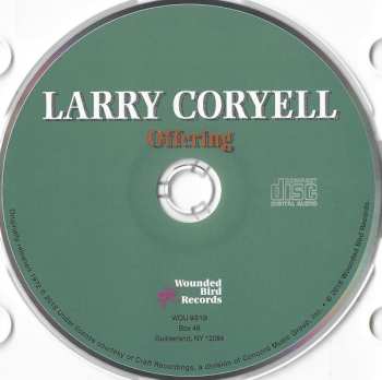 CD Larry Coryell: Offering