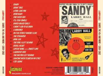 CD Larry Hall: Sandy, The 45s And More, 1959-1962 