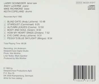 CD Larry Schneider Quartet: Blind Date