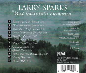 CD Larry Sparks: Blue Mountain Memories