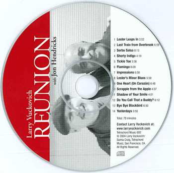 CD Jon Hendricks: Reunion