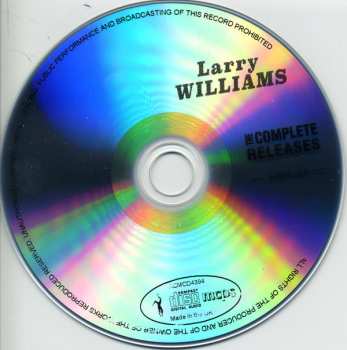CD Larry Williams: The Complete Releases - 1957-1961