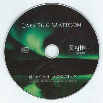 CD Lars Eric Mattsson: Aurora Borealis - Concerto for Orchestra & Electric Guitar