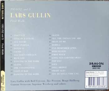 CD Lars Gullin: 1951/52 Vol 5 First Walk