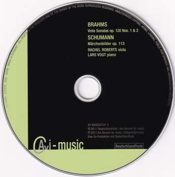 CD Robert Schumann: Viola Sonatas Op. 120 / Märchenbilder