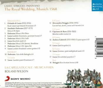 CD Alessandro Striggio: The Royal Wedding, Munich 1568