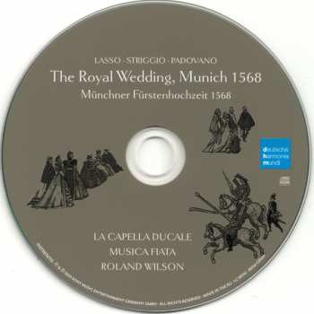 CD Alessandro Striggio: The Royal Wedding, Munich 1568