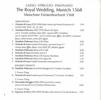 CD Alessandro Striggio: The Royal Wedding, Munich 1568