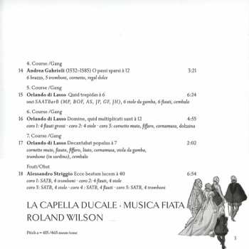 CD Alessandro Striggio: The Royal Wedding, Munich 1568