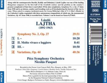 CD Pécs Symphony Orchestra: Orchestral Works Vol. 2