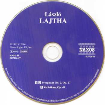 CD Pécs Symphony Orchestra: Orchestral Works Vol. 2