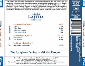 CD Pécs Symphony Orchestra: Orchestral Works, Vol. 4: Symphonies Nos. 5 and 6; Lysistrata, Op. 19 (Overture)