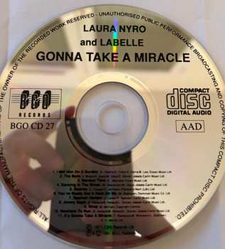 CD Laura Nyro: Gonna Take A Miracle