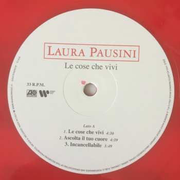 2LP Laura Pausini: Le Cose Che Vivi LTD | NUM | CLR