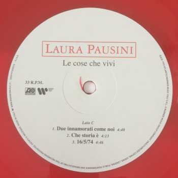 2LP Laura Pausini: Le Cose Che Vivi LTD | NUM | CLR