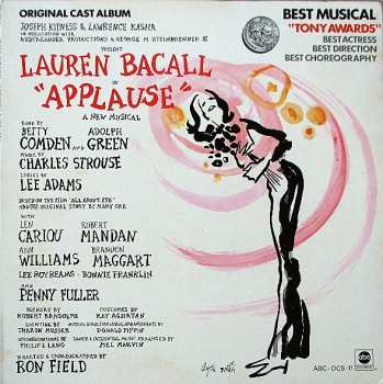Album Lauren Bacall: Applause (Original Broadway Cast)