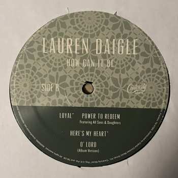 2LP Lauren Daigle: How Can It Be - Deluxe Edition DLX