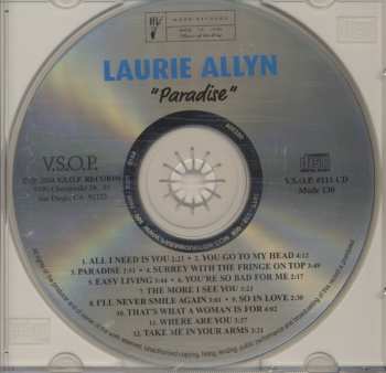 CD Laurie Allyn: Paradise