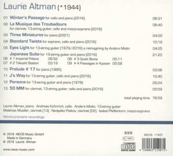 CD Anders Miolin: Quiet Stone: Music Of Laurie Altman