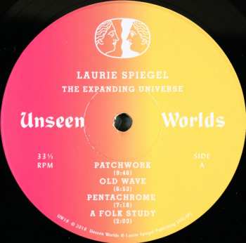 3LP Laurie Spiegel: The Expanding Universe