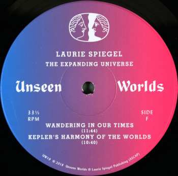 3LP Laurie Spiegel: The Expanding Universe
