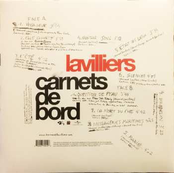 LP Bernard Lavilliers: Carnets De Bord