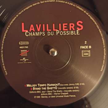 2LP Bernard Lavilliers: Champs Du Possible