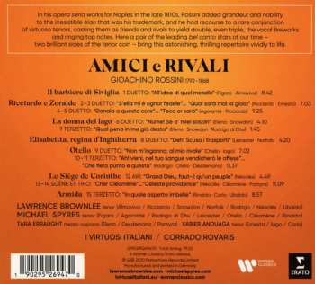 CD Gioacchino Rossini: Amici E Rivali