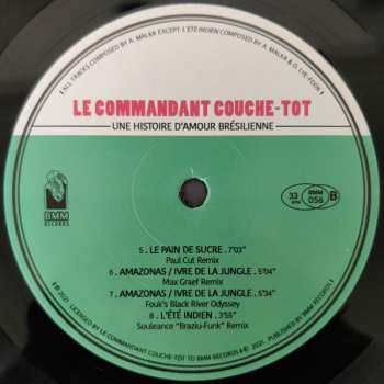 LP Le Commandant Couche-Tôt: Une Histoire D'Amour Brésilienne