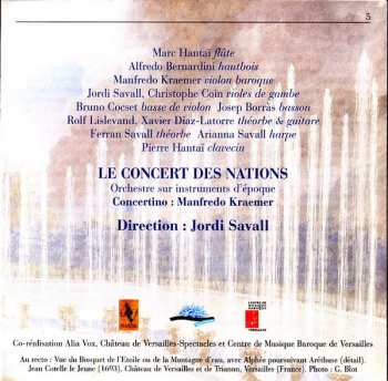 CD Jordi Savall: Les Grandes Eaux Musicales De Versailles : Chefs-D'Œuvre Instrumentaux Des Règnes De Louis XIII Et Louis XIV