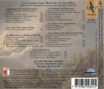 CD Jordi Savall: Les Grandes Eaux Musicales De Versailles : Chefs-D'Œuvre Instrumentaux Des Règnes De Louis XIII Et Louis XIV