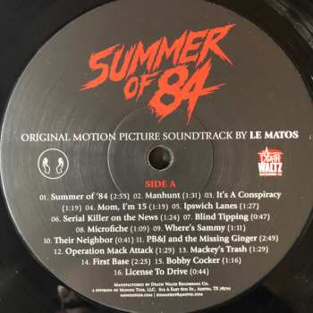 2LP Le Matos: Summer Of '84 - Original Motion Picture Soundtrack