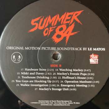 2LP Le Matos: Summer Of '84 - Original Motion Picture Soundtrack