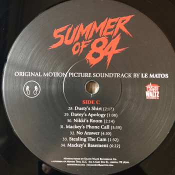 2LP Le Matos: Summer Of '84 - Original Motion Picture Soundtrack