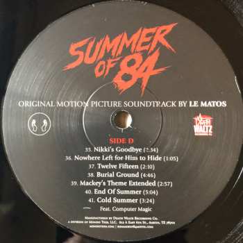 2LP Le Matos: Summer Of '84 - Original Motion Picture Soundtrack