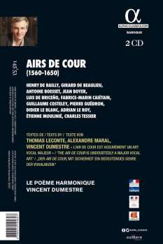 2CD Vincent Dumestre: Airs De Cour