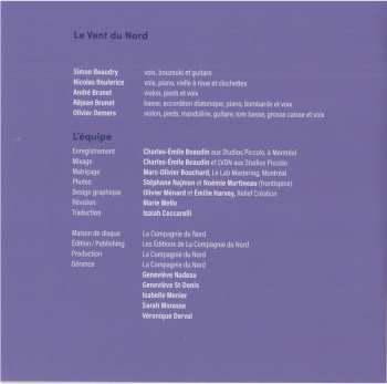 CD Le Vent Du Nord: 20 Printemps