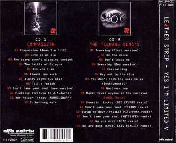 2CD/Dobozkészlet Leæther Strip: Yes I'm Limited V LTD
