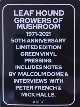 LP Leaf Hound: Growers Of Mushroom LTD | CLR