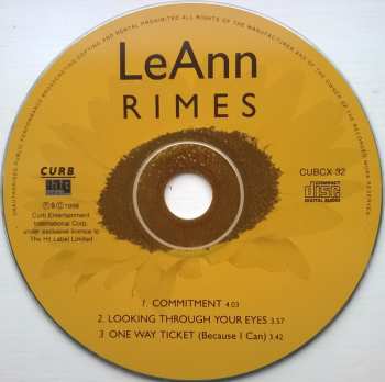 CD LeAnn Rimes: Commitment / Looking Through Your Eyes
