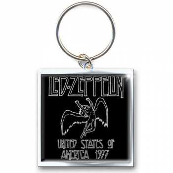 Merch Led Zeppelin: Kulcstartó 1977 Usa Tour