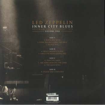 2LP Led Zeppelin: Inner City Blues (Southampton Broadcast 1973 Vol. 1) CLR